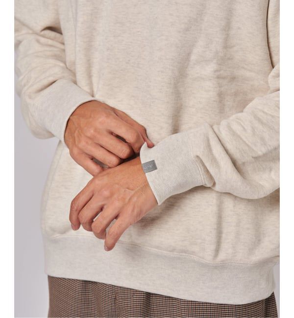 EDIFICE「LOOPWHEELER for LOWERCASE ライトツリウラケ ルーズフィットスウェット」|スウェット・ジャージ|