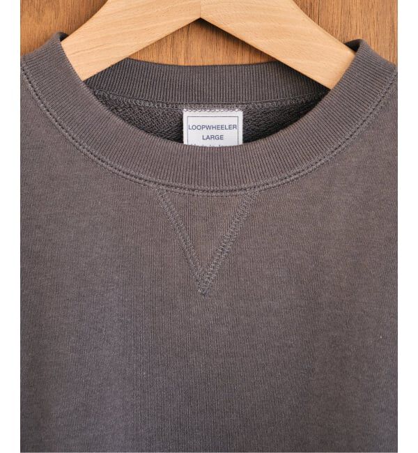 EDIFICE「LOOPWHEELER for LOWERCASE ライトツリウラケ ルーズフィットスウェット」|スウェット・ジャージ|