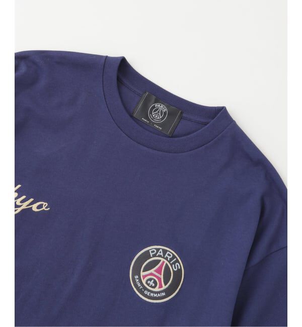 Paris Saint-Germain「【Paris Saint-Germain 】JP TOKYO刺繍 ロングスリーブ Tシャツ」|Tシャツ・カットソー|