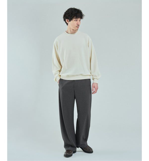 EDIFICE「FADED ダブル クルーネックニット」|スウェット・ジャージ|