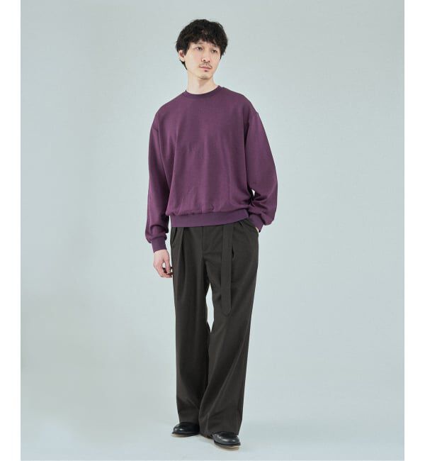 EDIFICE「FADED ダブル クルーネックニット」|スウェット・ジャージ|