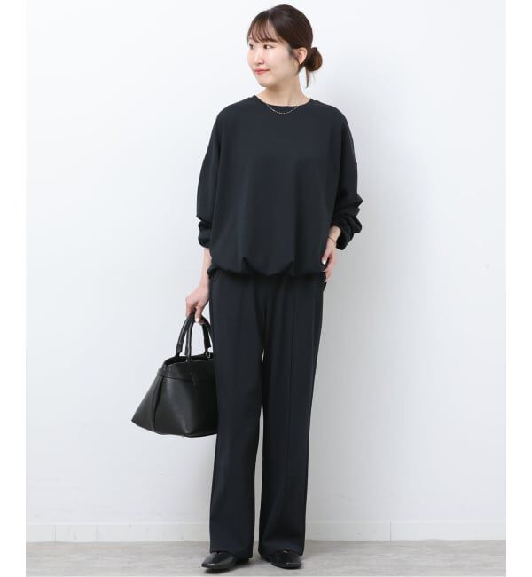 JOURNAL STANDARD relume「NONIRONジョーゼットワイドストレートパンツ」|その他|