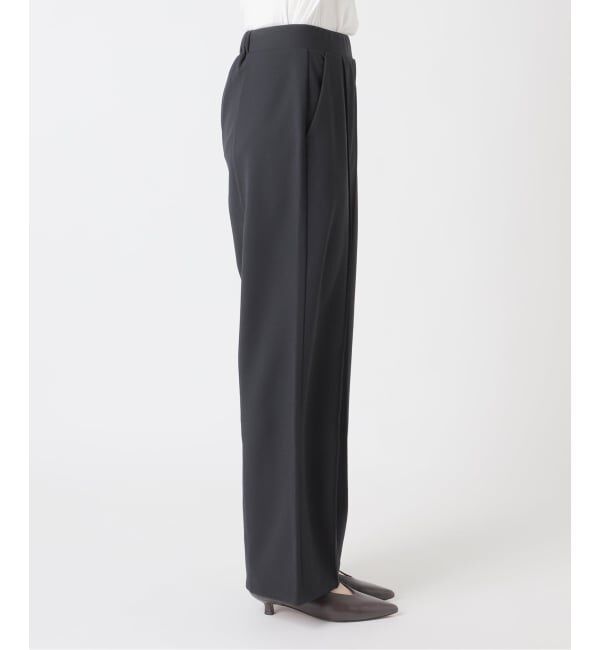 JOURNAL STANDARD relume「NONIRONジョーゼットワイドストレートパンツ」|その他|