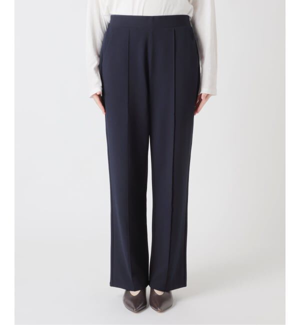 JOURNAL STANDARD relume「NONIRONジョーゼットワイドストレートパンツ」|その他|