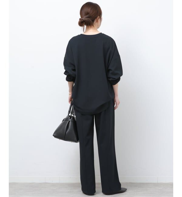 JOURNAL STANDARD relume「NONIRONジョーゼットワイドストレートパンツ」|その他|