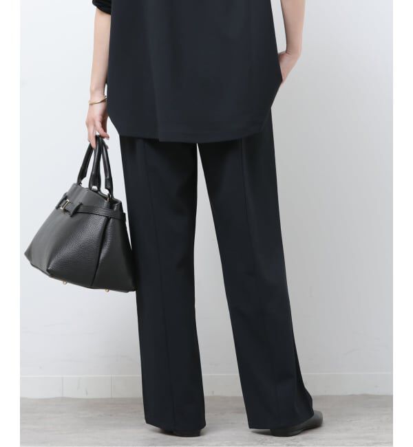 JOURNAL STANDARD relume「NONIRONジョーゼットワイドストレートパンツ」|その他|