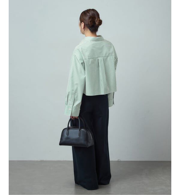 JOURNAL STANDARD「ハイカウントコットンクロップドシャツ」|シャツ・ブラウス|