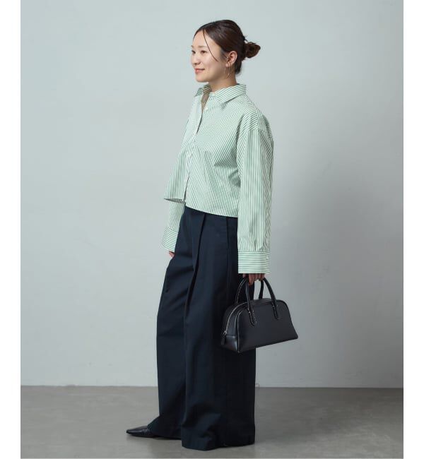 JOURNAL STANDARD「ハイカウントコットンクロップドシャツ」|シャツ・ブラウス|