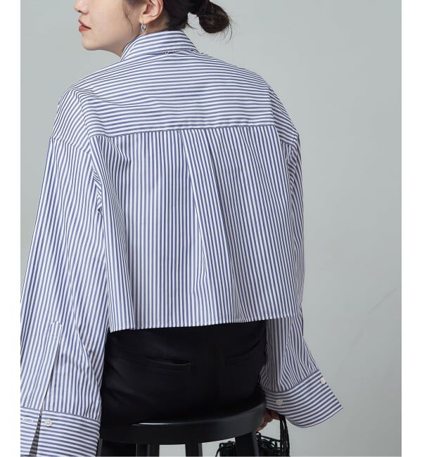 JOURNAL STANDARD「ハイカウントコットンクロップドシャツ」|シャツ・ブラウス|