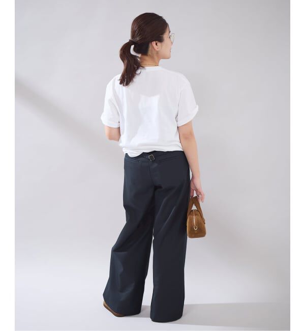 JOURNAL STANDARD「《予約》【osedit】2tuck buckle back CHINOS」|チノ|