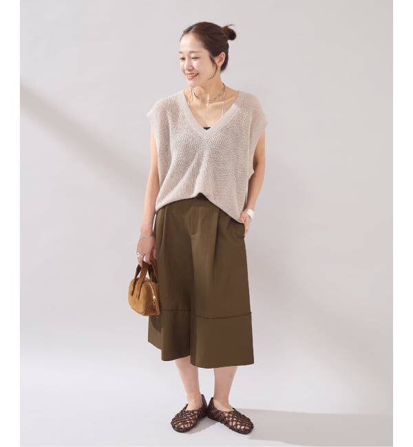 JOURNAL STANDARD「《予約》【osedit】チノワイドマッキンキュロット」|チノ|