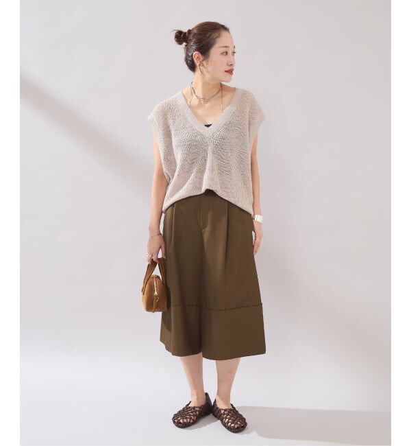 JOURNAL STANDARD「《予約》【osedit】チノワイドマッキンキュロット」|チノ|