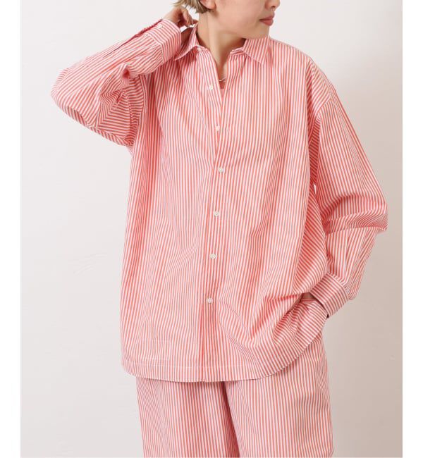 journal standard luxe「【VAS-Y LENTEMENT】 POPLIN STRIPE REGULAR COL」|シャツ・ブラウス|