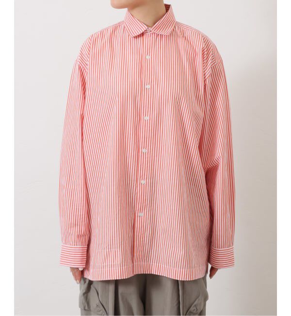 journal standard luxe「【VAS-Y LENTEMENT】 POPLIN STRIPE REGULAR COL」|シャツ・ブラウス|