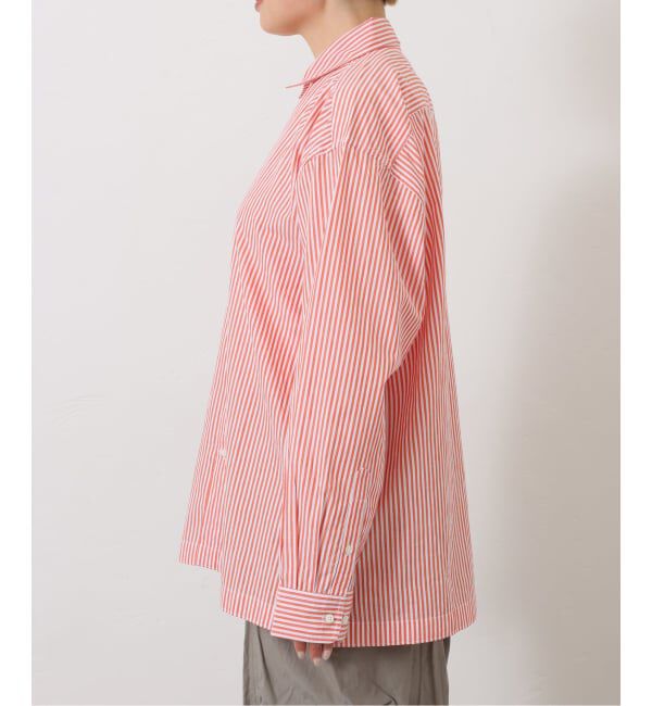 journal standard luxe「【VAS-Y LENTEMENT】 POPLIN STRIPE REGULAR COL」|シャツ・ブラウス|