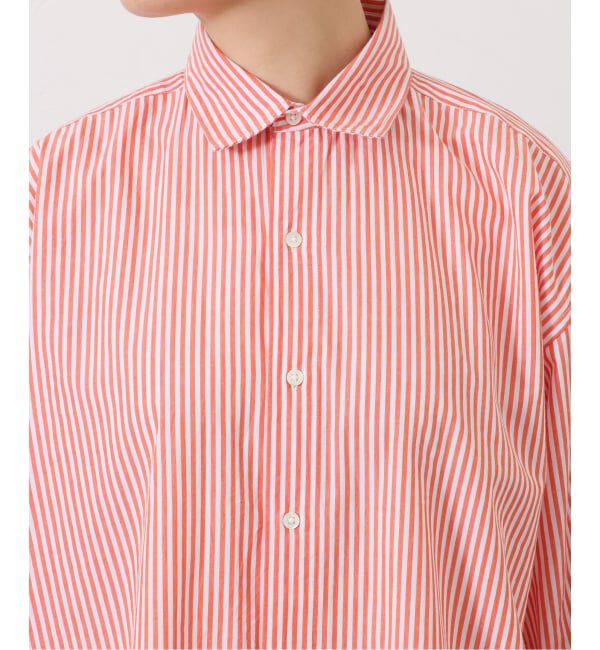 journal standard luxe「【VAS-Y LENTEMENT】 POPLIN STRIPE REGULAR COL」|シャツ・ブラウス|