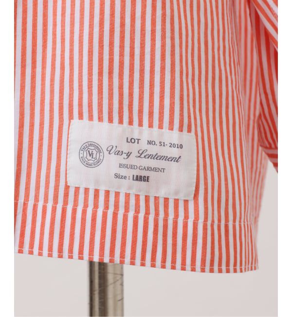journal standard luxe「【VAS-Y LENTEMENT】 POPLIN STRIPE REGULAR COL」|シャツ・ブラウス|