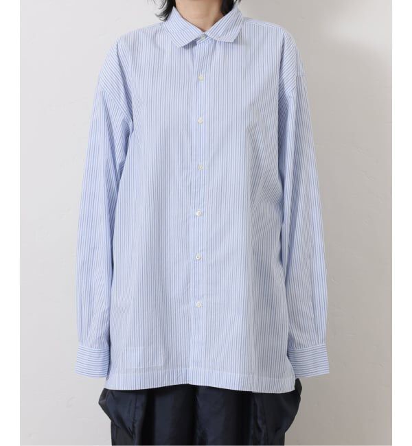 journal standard luxe「【VAS-Y LENTEMENT】 POPLIN STRIPE REGULAR COL」|シャツ・ブラウス|