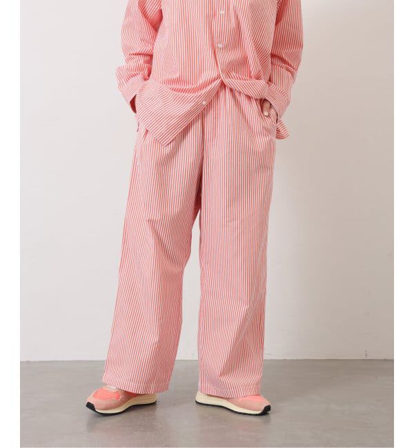 journal standard luxe「【VAS-Y LENTEMENT】 POPLIN STRIPE EASY PANTS」|その他|