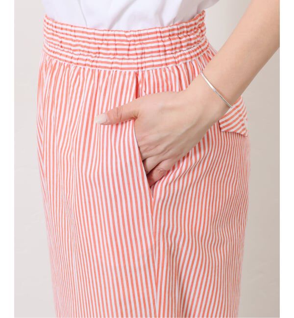 journal standard luxe「【VAS-Y LENTEMENT】 POPLIN STRIPE EASY PANTS」|その他|