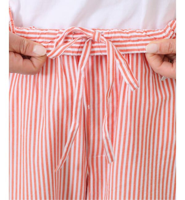 journal standard luxe「【VAS-Y LENTEMENT】 POPLIN STRIPE EASY PANTS」|その他|