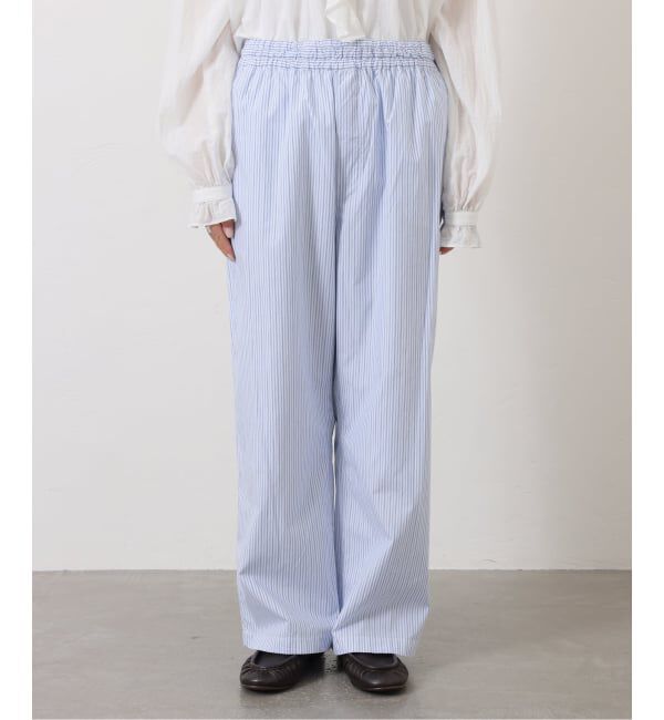 journal standard luxe「【VAS-Y LENTEMENT】 POPLIN STRIPE EASY PANTS」|その他|