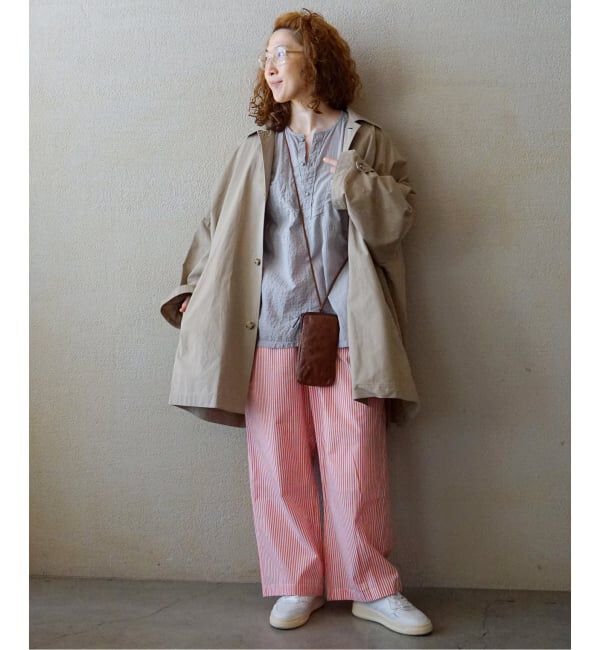 journal standard luxe「【VAS-Y LENTEMENT】 POPLIN STRIPE EASY PANTS」|その他|