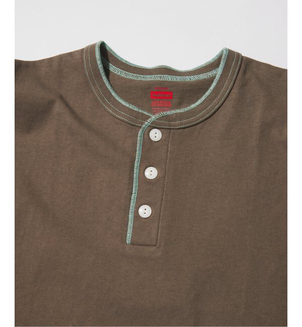 JOURNAL STANDARD「《予約》Healthknit / ヘルスニット 別注 ヘンリーネックTシャツ」|Tシャツ・カットソー|