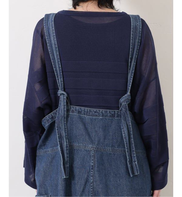 journal standard luxe「《予約》10OZデニムタックサロペット」|オールインワン|