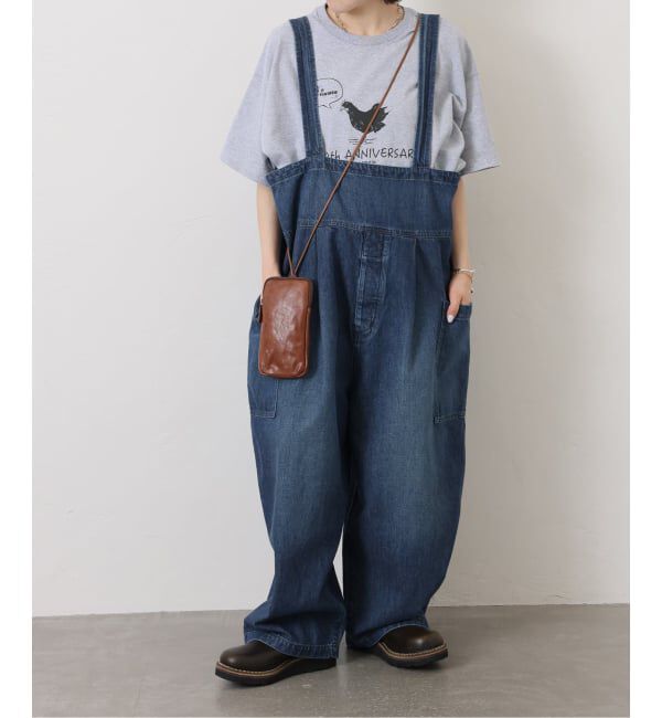 journal standard luxe「《予約》10OZデニムタックサロペット」|オールインワン|