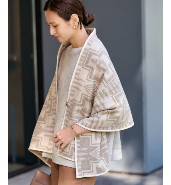 FRAMeWORK「≪一部店舗 ・WEB限定A VACATION/アヴァケーション 別注PENDLETONストール」|ストール|ベージュ