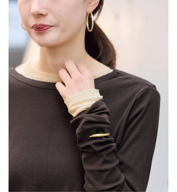 FRAMeWORK「コットンフライスダメージL/Tee」|Tシャツ・カットソー|