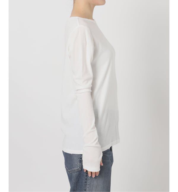 FRAMeWORK「コットンフライスダメージL/Tee」|Tシャツ・カットソー|