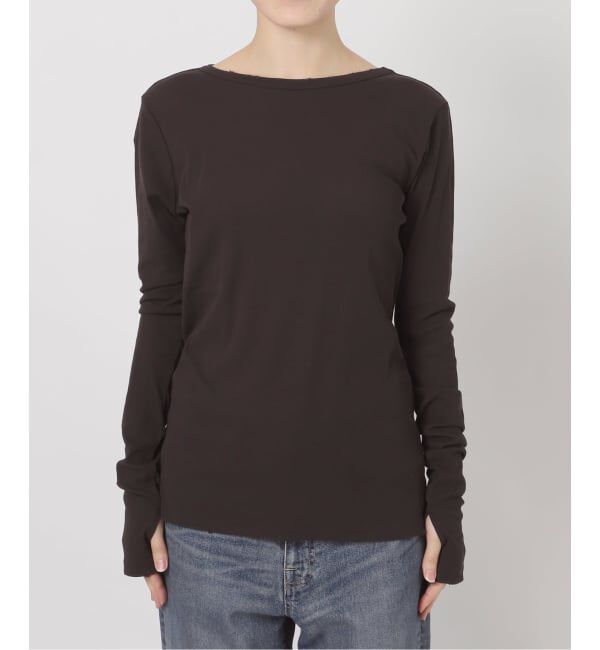 FRAMeWORK「コットンフライスダメージL/Tee」|Tシャツ・カットソー|