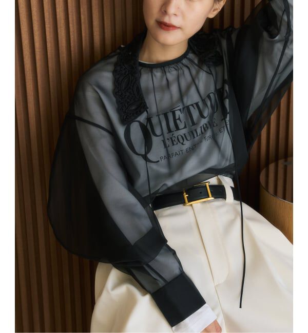 HARDY NOIR「QUIETUDEプリントロンTEE」|Tシャツ・カットソー|