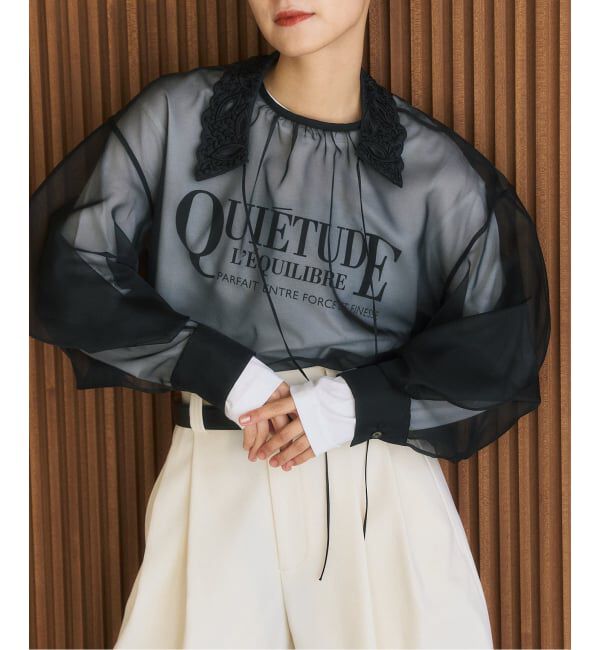 HARDY NOIR「QUIETUDEプリントロンTEE」|Tシャツ・カットソー|