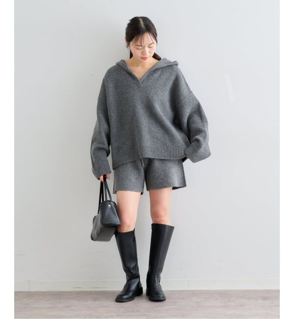 U by SPICK&SPAN「ニットショートパンツ」|その他|