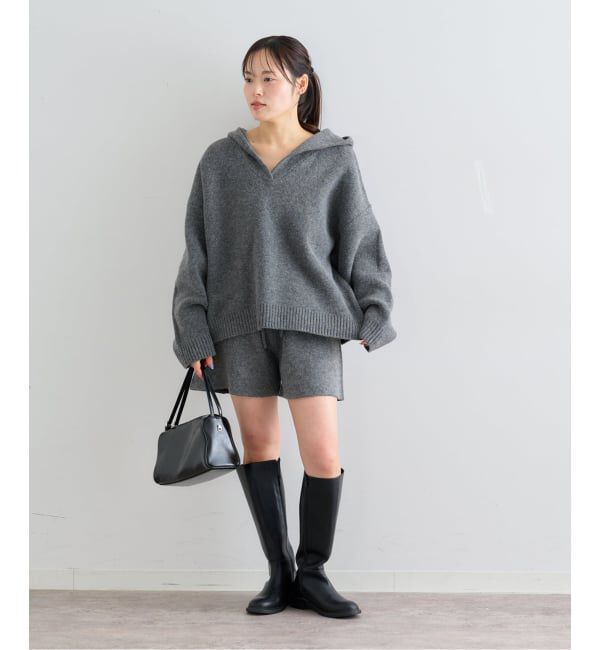 U by SPICK&SPAN「ニットショートパンツ」|その他|