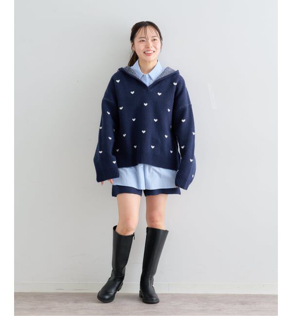 U by SPICK&SPAN「ニットショートパンツ」|その他|