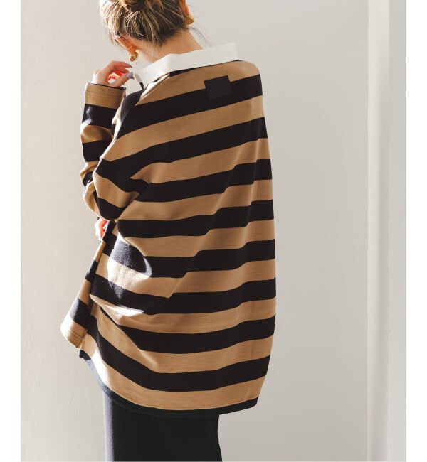 NOBLE「《WEB限定追加2》別注 COG THE BIGSMOKE/コグザビッグスモーク IVY RUGBY JERSEY」|Tシャツ・カットソー|