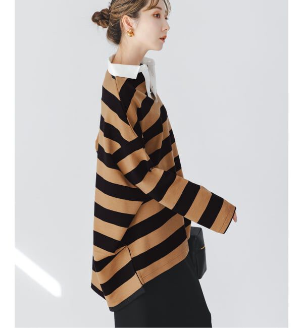 NOBLE「《WEB限定追加2》別注 COG THE BIGSMOKE/コグザビッグスモーク IVY RUGBY JERSEY」|Tシャツ・カットソー|