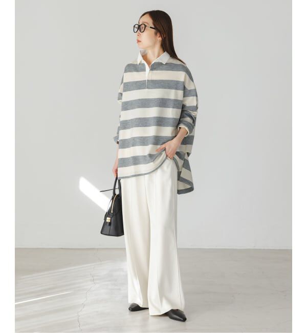 NOBLE「《WEB限定追加2》別注 COG THE BIGSMOKE/コグザビッグスモーク IVY RUGBY JERSEY」|Tシャツ・カットソー|