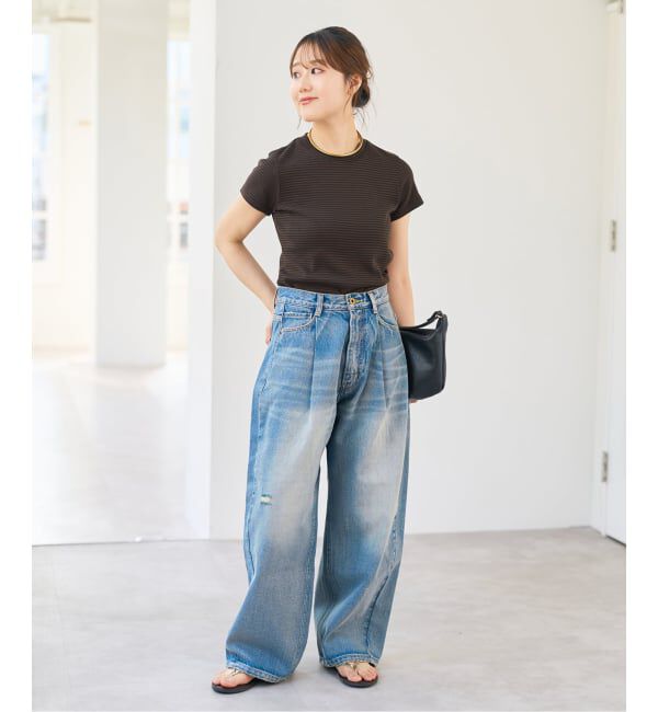 Spick and Span「リッチフライスプルオーバー」|Tシャツ・カットソー|