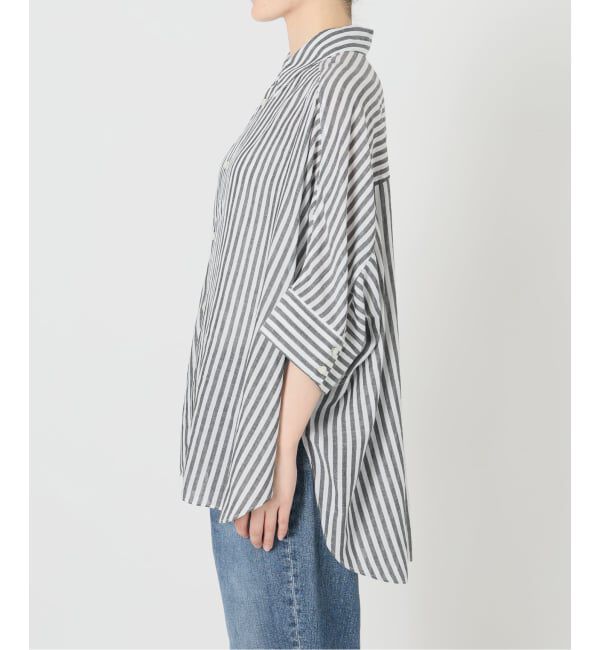 Spick and Span「《予約》ラミーブレンドドルマンスリーブシャツ」|シャツ・ブラウス|