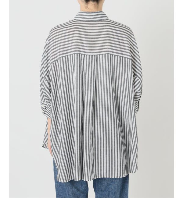 Spick and Span「《予約》ラミーブレンドドルマンスリーブシャツ」|シャツ・ブラウス|