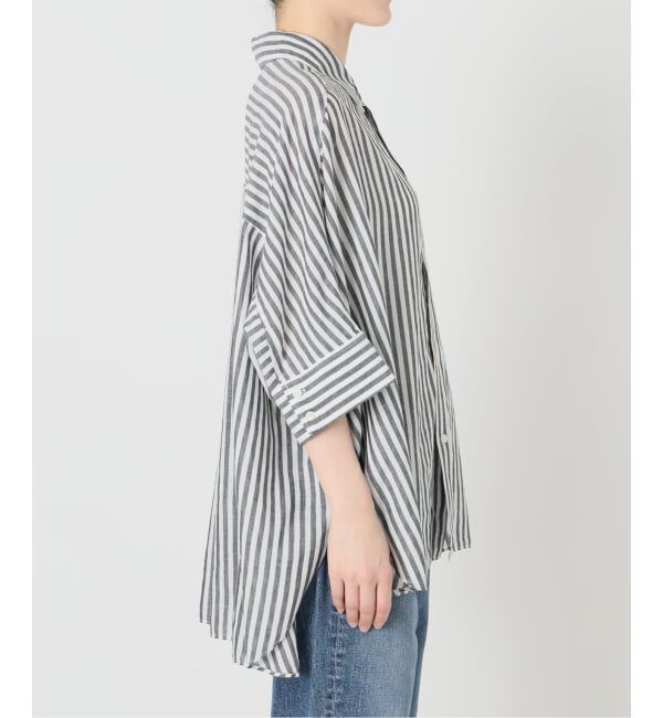 Spick and Span「《予約》ラミーブレンドドルマンスリーブシャツ」|シャツ・ブラウス|