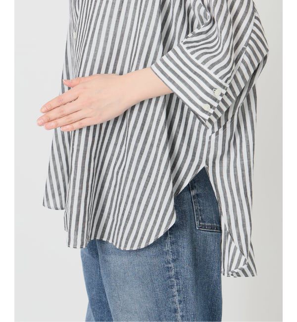 Spick and Span「《予約》ラミーブレンドドルマンスリーブシャツ」|シャツ・ブラウス|