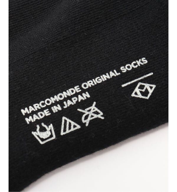 NOBLE「MARCOMONDE/マルコモンド sporty pile socks 23」|ソックス|