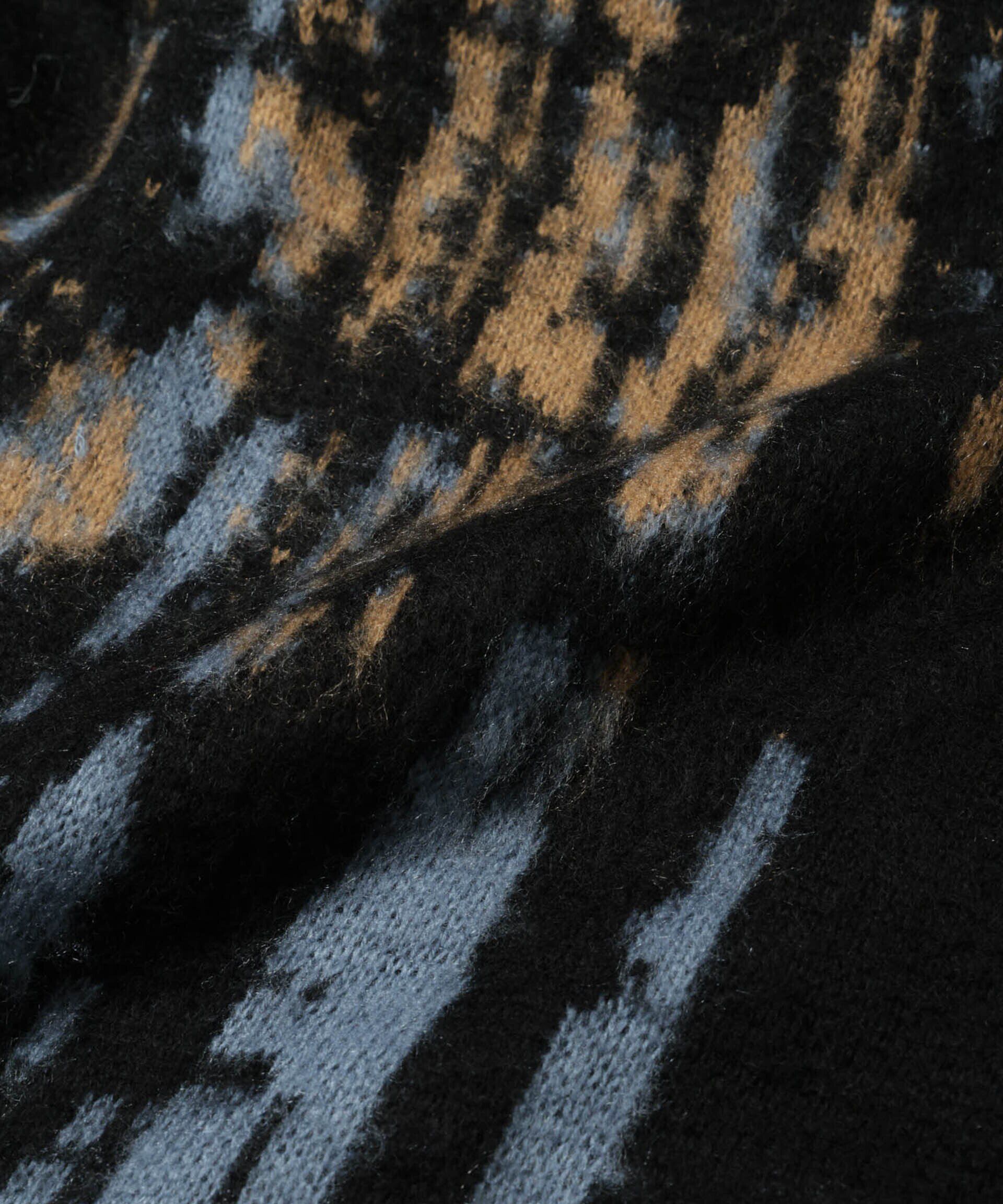 nano･universe「ペイントグラデーションモヘヤライクニット」|ニット・セーター|