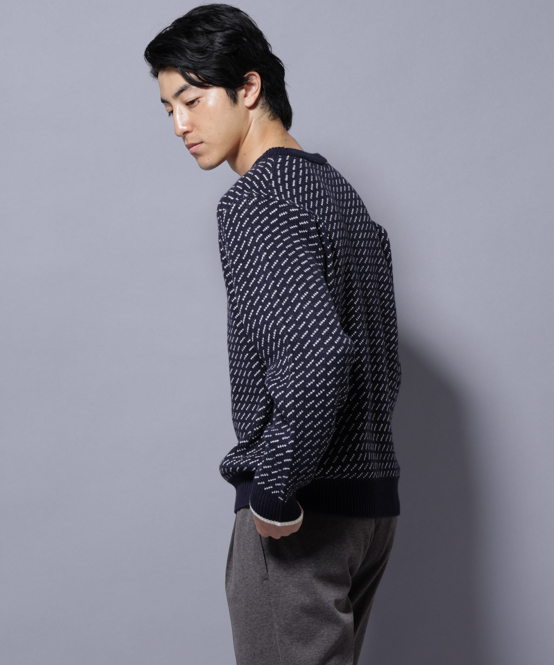 nano･universe「バーズアイニット」|ニット・セーター|